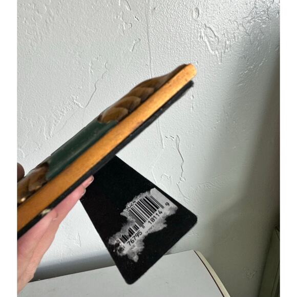 Small Green & Gold Decor frame picture Art 2x3” home romantic French baroque - Picture 5 of 6